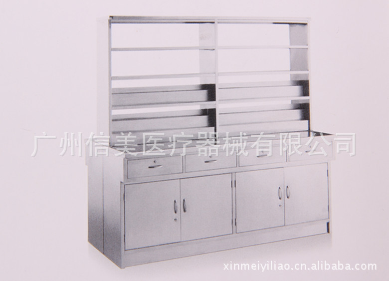 医用医疗柜 治疗柜 双面西药调剂柜 打包篮 消毒篮承载篮消毒
