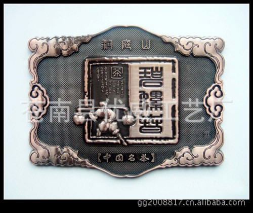 厂家供应仿古铜酒标牌 酒盒标牌/古铜塑料标牌  塑料电镀浮雕标