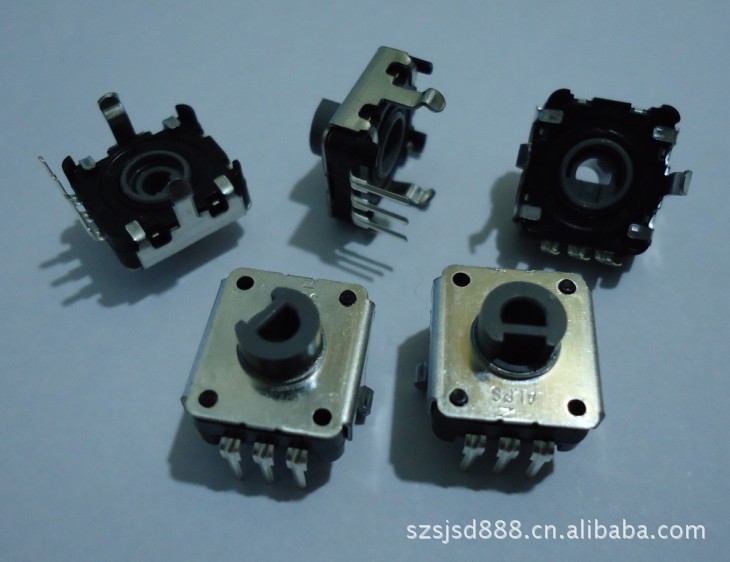 进口原装正品日本ALPS贯通轴型增量型编码器编码开关EC12E1220301