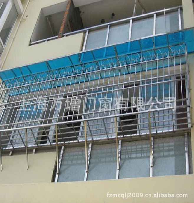 Shanghai Balcony window Sun room Pudong supply Stainless steel Security windows