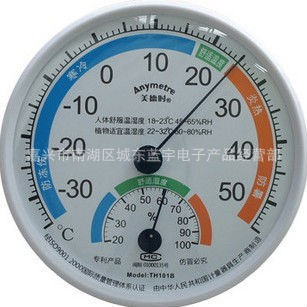美德时温湿度表TH101B 指针式温湿度表