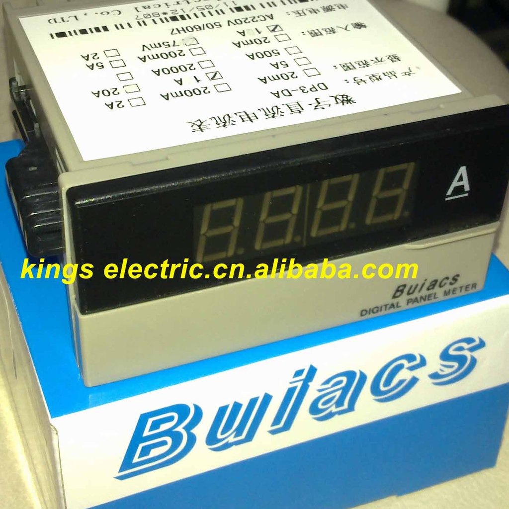 Buiacs DP3-DA 三位半数字电压 三路高速报警 一路变送输出48X96