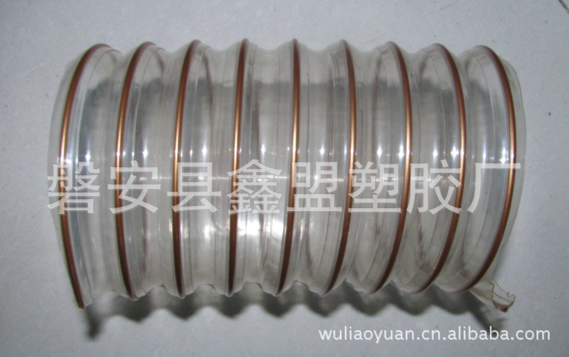 厂家 供应PU增强型钢丝软管 无味钢丝管 抗静电钢丝软管 （配图）