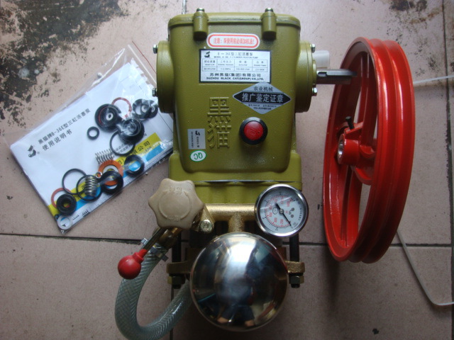 正品加厚加重黑猫B-36E型三缸活塞泵，洗车高压泵重22斤，洗网机