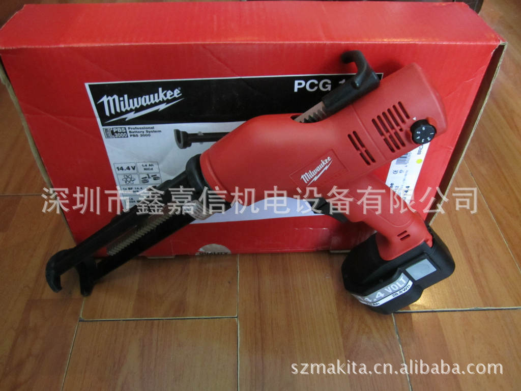 批发零售美国MILWAUKEE米沃奇充电胶枪PCG14/300