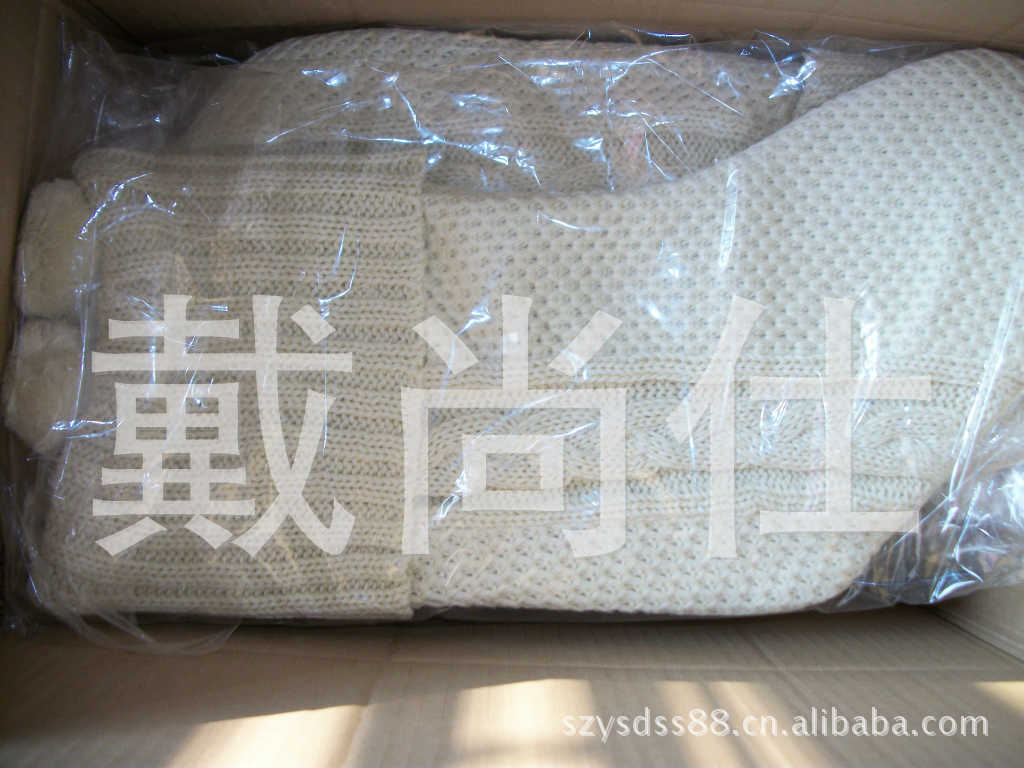 欧美圣诞节大号秋冬季圣诞袜毛线布厂家直批