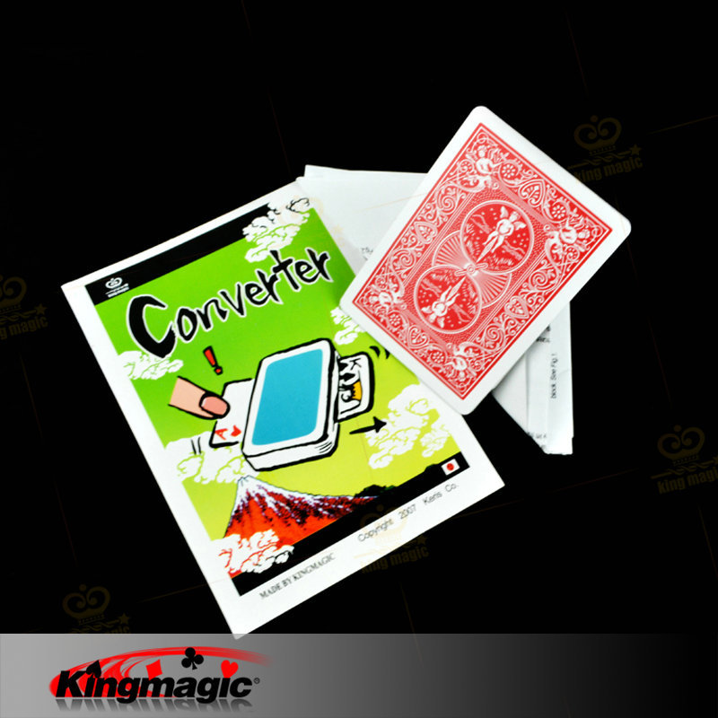 G0851 扑克变脸 kingmagic 魔术道具厂家批发 魔术道具