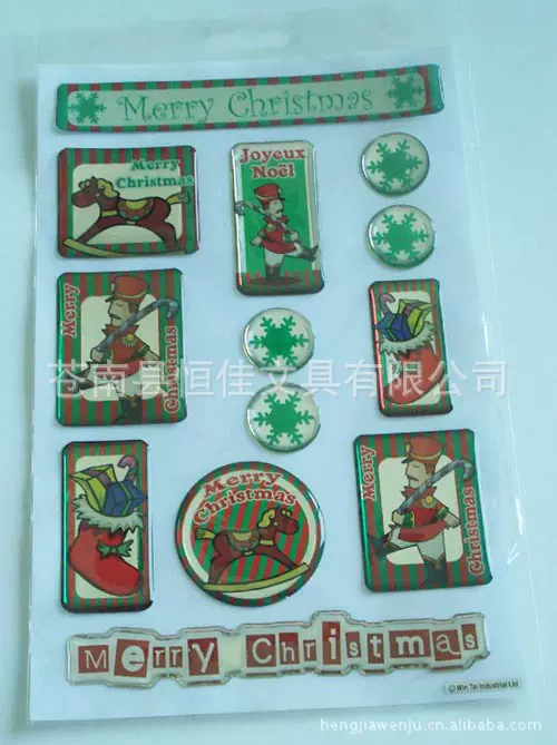 水晶贴纸 万圣节滴胶贴纸 手机滴胶贴纸 滴塑贴纸