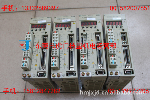 安川伺服驱动器SGDH-01AE  XD-P5-MN01八成新保好保修三个月