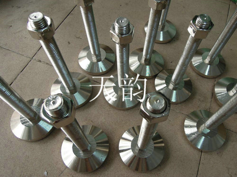 厂家供应 全碳钢固定式蹄脚 全碳钢固定蹄脚 固定蹄脚 固定地脚