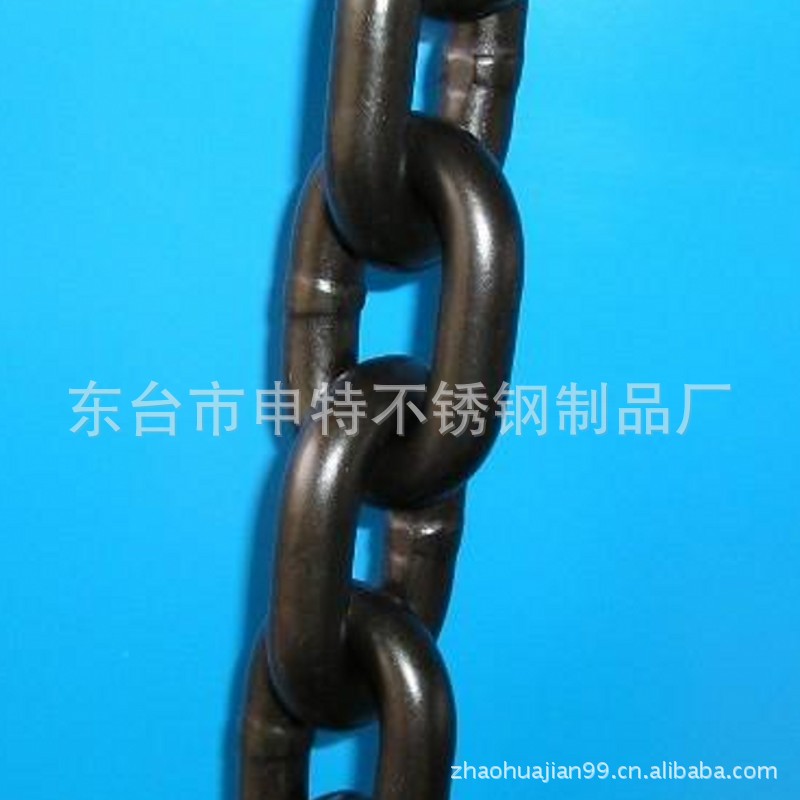 镀锌铁链条起重装饰铁链防锈黑色护栏铁链条防盗指示牌吊链