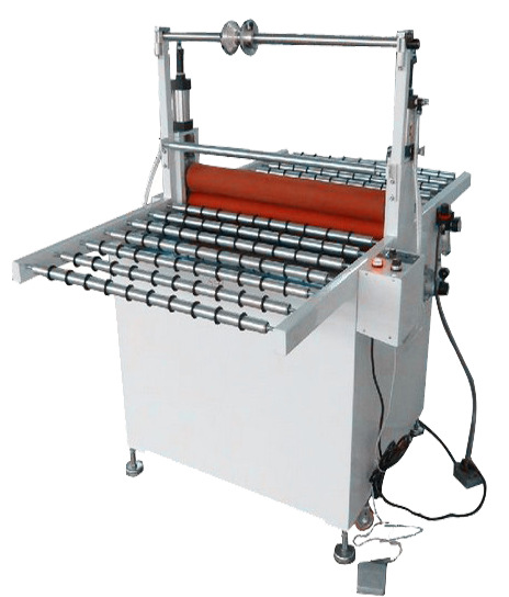 深圳科毅达供应小型自动收料滚筒覆膜机 铝板覆膜机 片材覆膜机