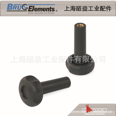 BK38.0056 塑料手柄,塑料把手,四角凸轮尼龙旋钮