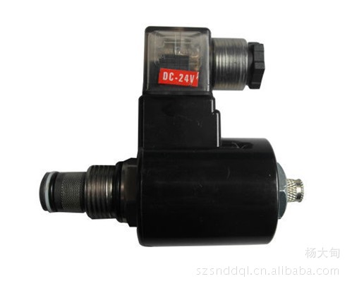 台湾新鸿 HYDROMAX 插装阀 电动止回阀 电磁阀 V2066 带手动