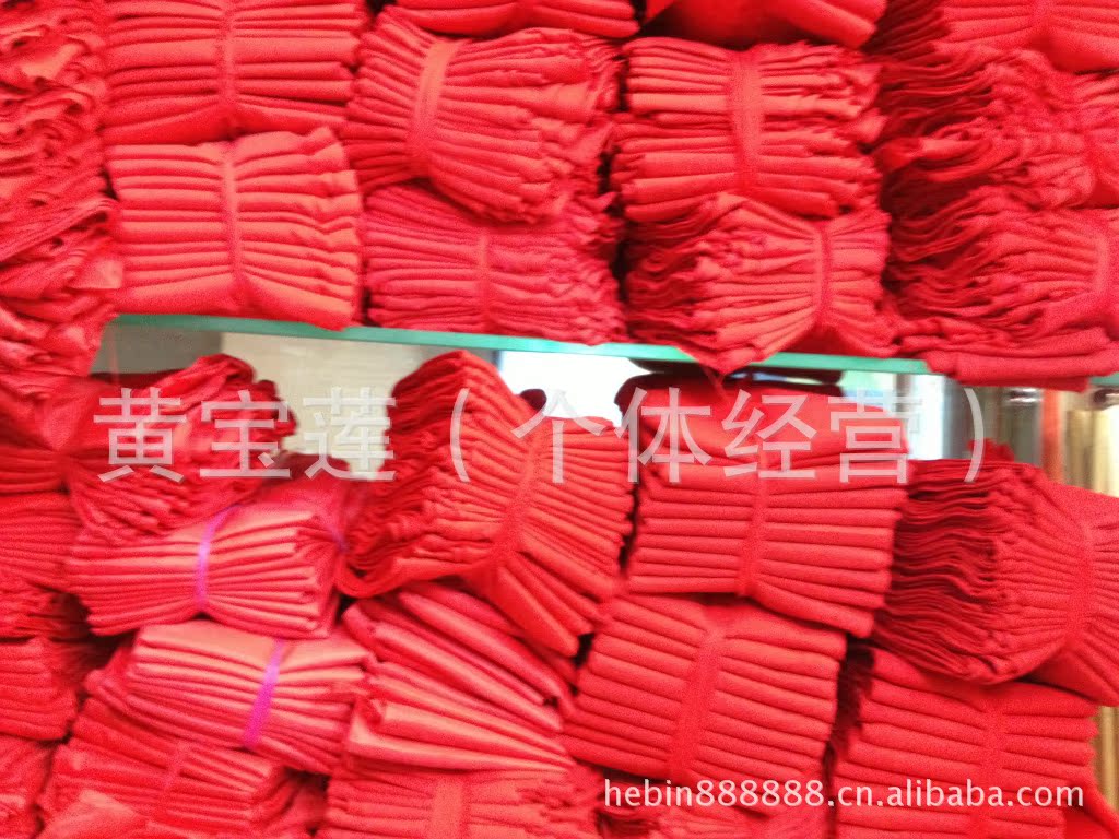 Wholesale Quality 1.2 rice,1 m, 0.9 Isosceles triangle cotton Red scarf The whole wholesale
