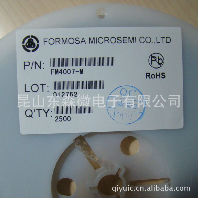 FMS原装SOD123二极管A7=FM4007