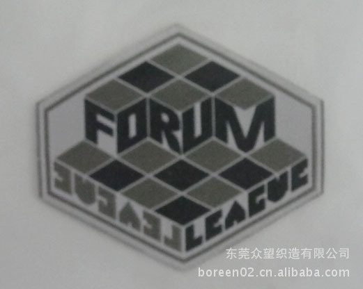 东莞众望厂　设计生产　电脑织唛　烧边织唛　织唛