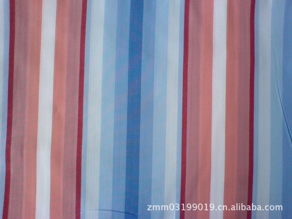 条子色织布 色织布衬衫面料 时装衬衫面料