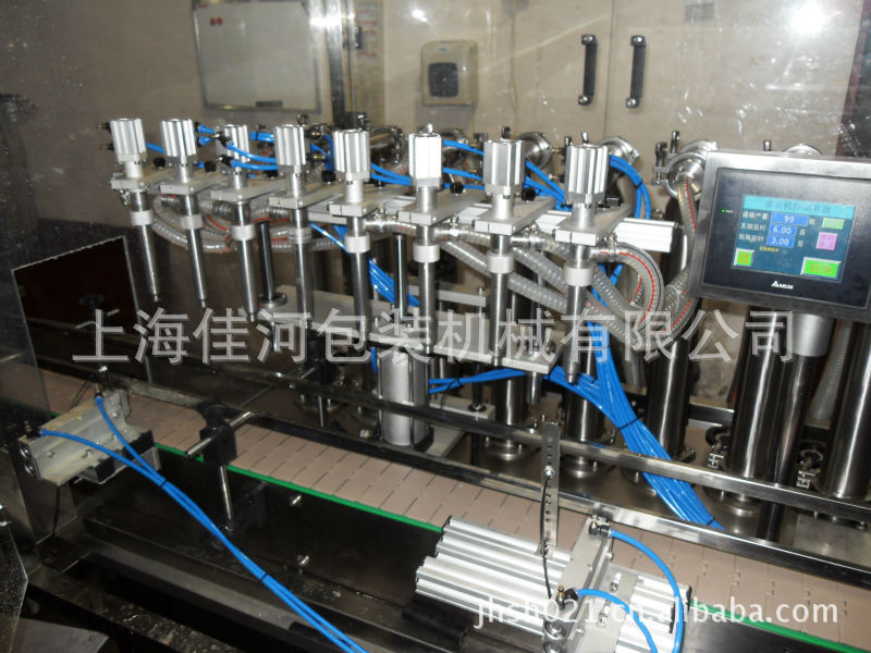 全自动食用油灌装机   自动机油灌装机旋盖机