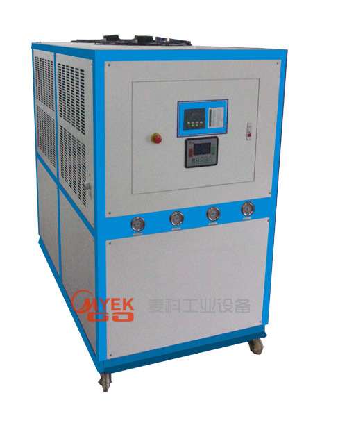 江苏麦科牌mk-10套管式低温冷水机 钛管式风冷式冷水机组
