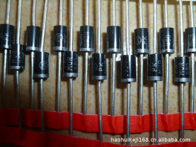 厂家批量供应MUR460   DO-27快恢复二极管绿色环保