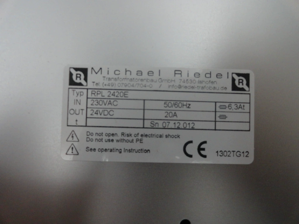 Трансформатор Michael Riedel RPL2420E spot