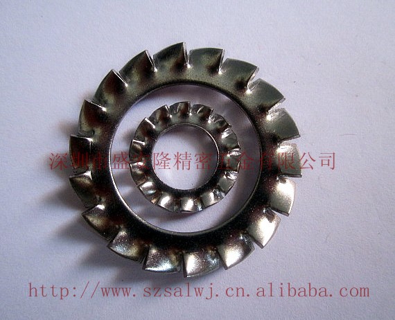 供应不锈钢外锯齿锁紧垫圈GB862.2,外锯齿介子，规格齐全