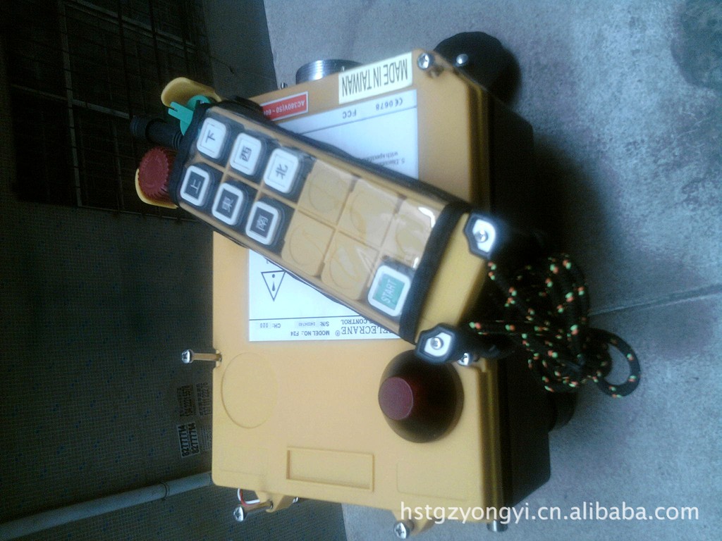 台湾禹鼎工业无线遥控器F24-8D/6D天车行车科尼遥控器F24-8D