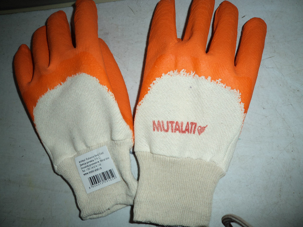 Protección del trabajo de protección de inmersión guantes resistentes a altas temperaturas suministro de franela arruga semi-inmersión guantes resistentes a altas temperaturas