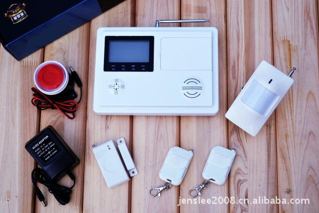 大屏幕99路智能語音報警器家用商用防盜報警系統無線防盜報警器