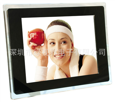 Direct selling! 12 Inch Digital Photo Frame,High definition digital With music,video Broadcast function calendar