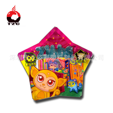 供应opp空白袋 彩印玩具袋 服装玩具袋 异形玩具包装袋 彩印