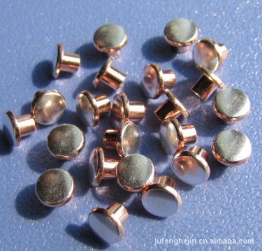 生产电热水龙头银触点 三复合银触点