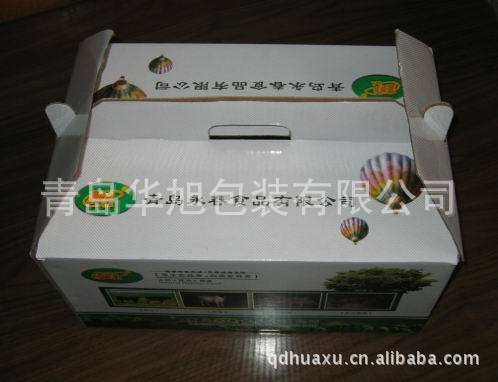 青岛包装厂直供蔬菜水果彩色包装箱包装盒彩箱定做印刷设计