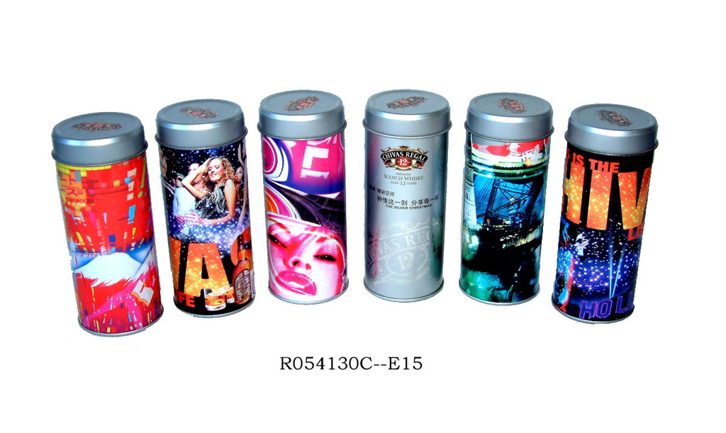 马口铁圆形礼品包装罐