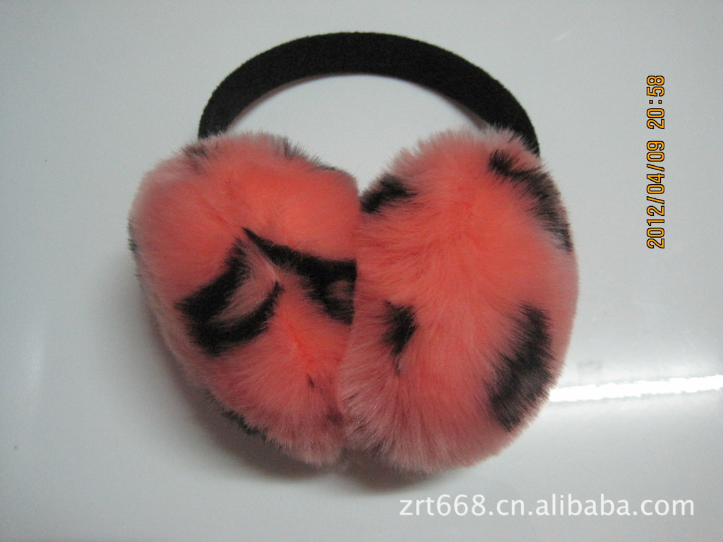 批发生产各种韩版保暖耳套、冬季保暖耳罩、高档毛绒护耳套