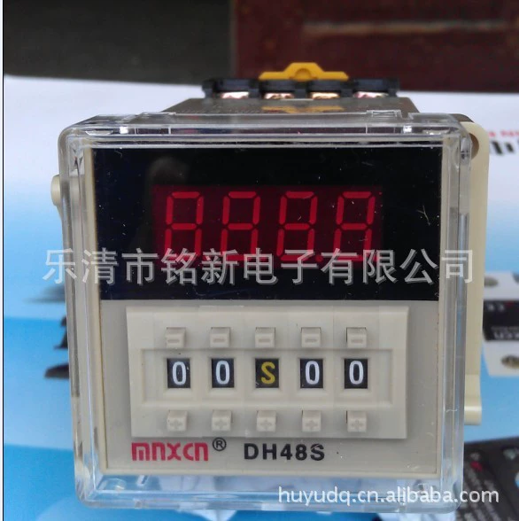 Производители поставляют переключатель времени задержки цифровой дисплей реле времени DH48S-2Z время задержки подачи питания
