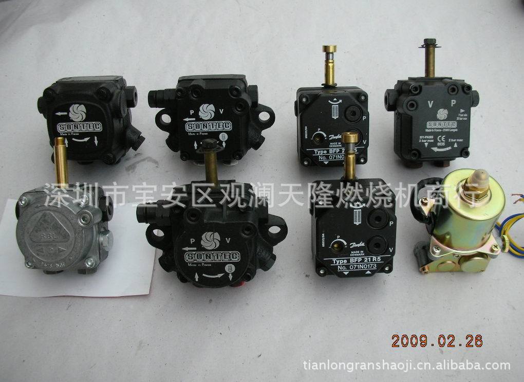 燃油燃烧机油泵总汇
