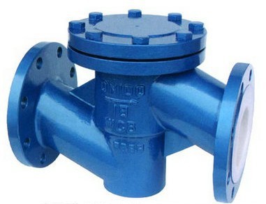 衬氟旋直通式回阀H41F46