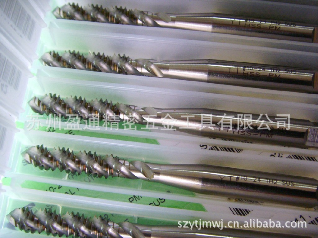 经销YT白色螺旋丝攻10-24UNC 机用丝锥