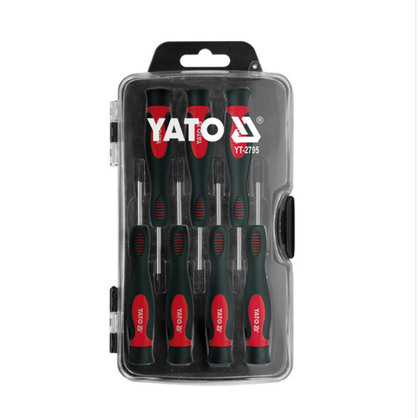 易尔拓yato双色柄螺丝批组套工具YT-2795