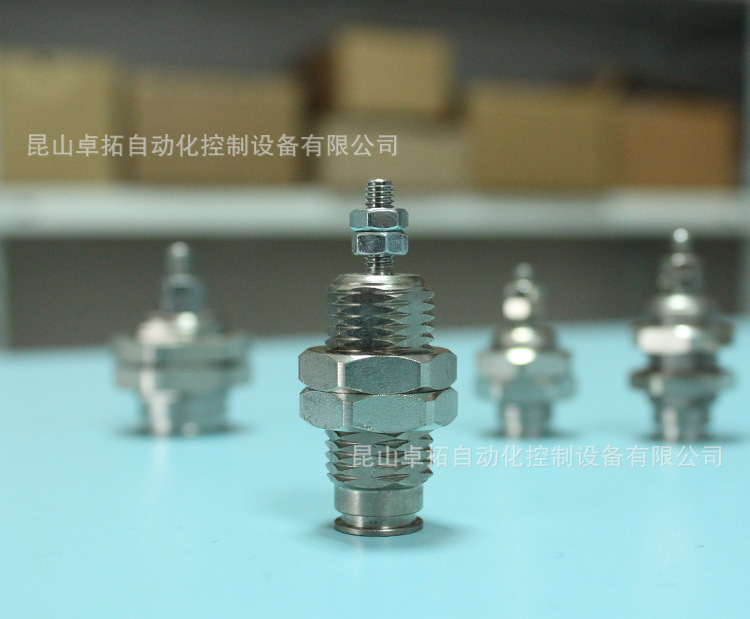 螺牙气缸 AA10X15 微型气缸 小型气缸 气动元件 单作用气缸 长拓