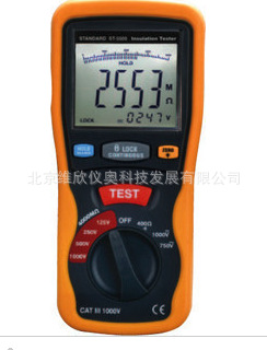 香港CEM兆欧表DT5505数字绝缘表DT-5505电阻测量仪表
