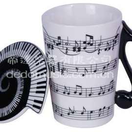 厂家批发音符杯 音乐礼品 音乐符号 五线谱音乐杯 乐器杯 马克杯