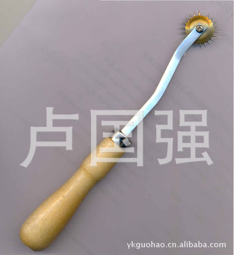 供应原木铜头针形划线器轮、描线器、划线轮、划布轮