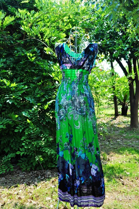 Ethnic beach dress
