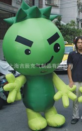 供应卡通充气广告模型 充气固定气模 耐老化气模可来图定制