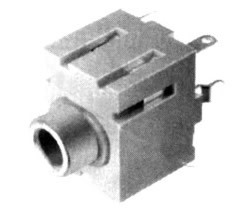 厂家直销 耳机插座 2.5/3.5 插件 3.5直插式耳机插座 PJ3054A