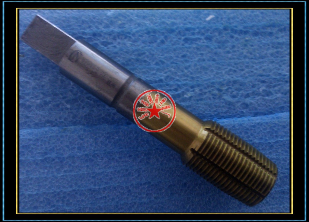 供应全磨制高速钢无屑镀钛挤压机用丝锥丝攻M20各种非标丝锥