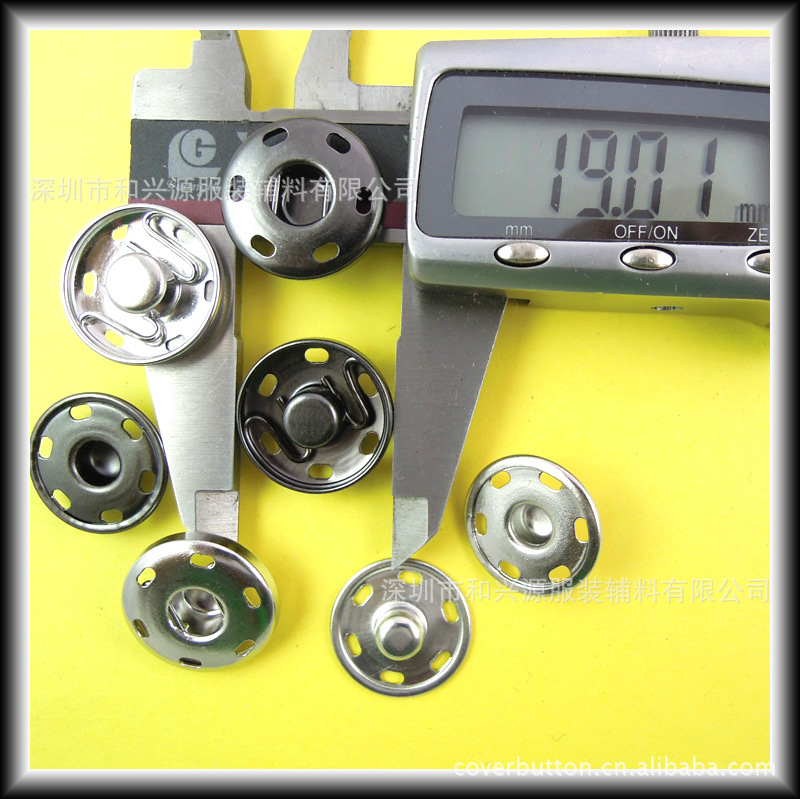 环保加厚广式手缝铜按扣,急钮,摁扣,啪钮,啪纽,喼钮,子母扣,啪扣